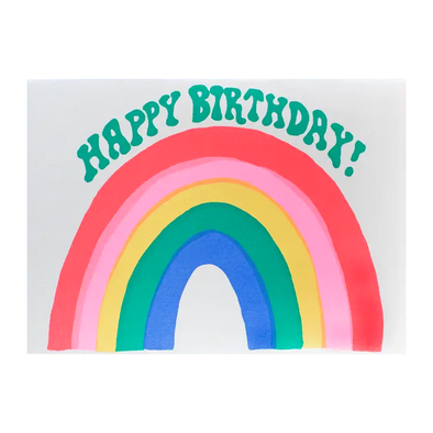 Birthday Rainbow Card by Alphabet Studios