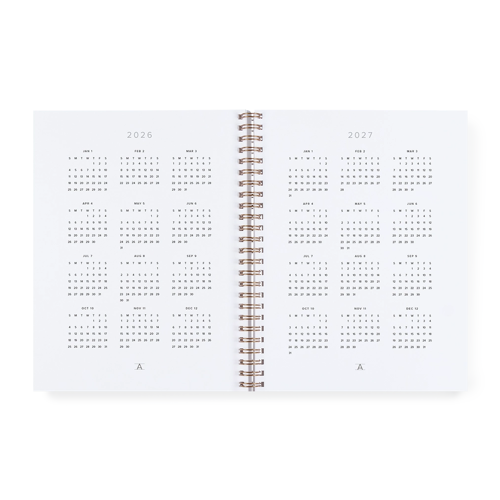 2026 Compact Year Task Monthly & Weekly Planner by Appointed