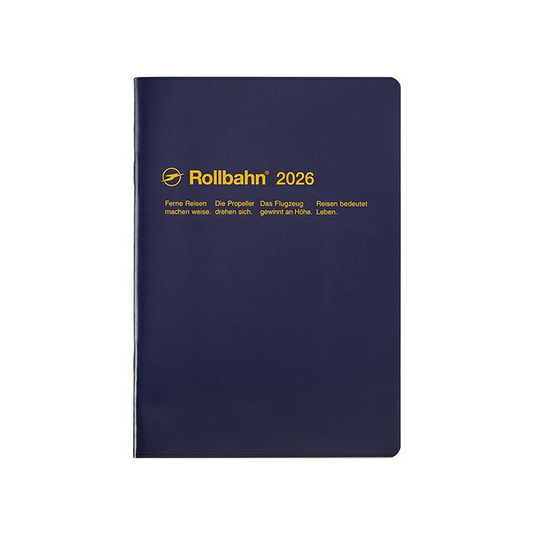 Rollbahn 2025-2026 A5 Monthly Planner by Delfonics