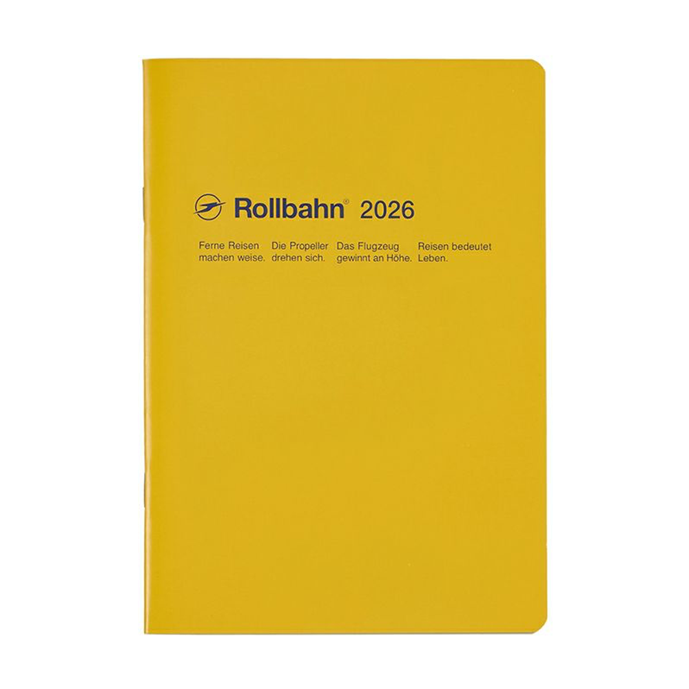 Rollbahn 2025-2026 B5 Monthly Planner by Delfonics