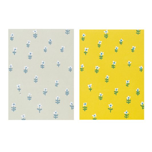 Daisy Pattern Mixed Card Set by Egg Press