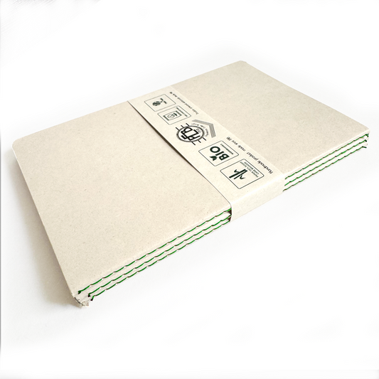 Set of 3 Stitched Bio Notebooks by Emilio Braga