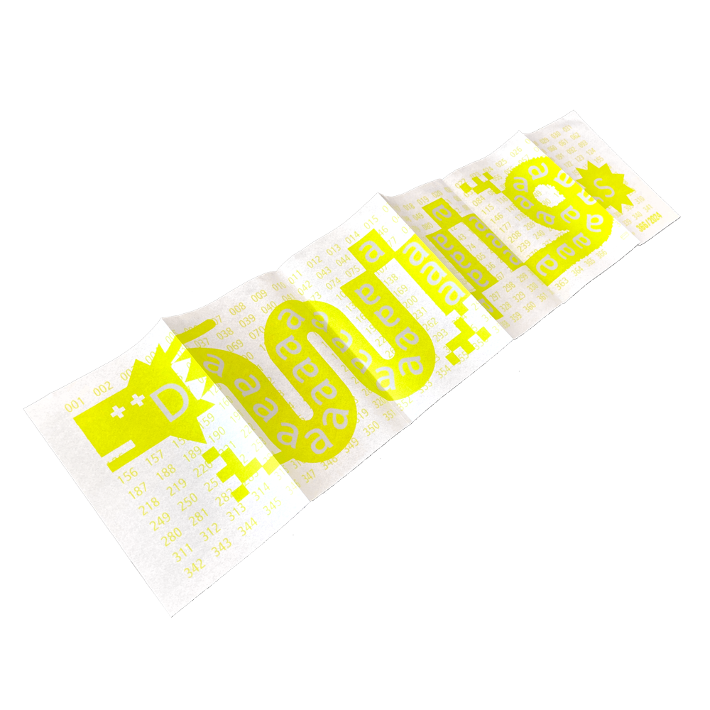 2024 Daily Wall Calendar by Five Metal Shop