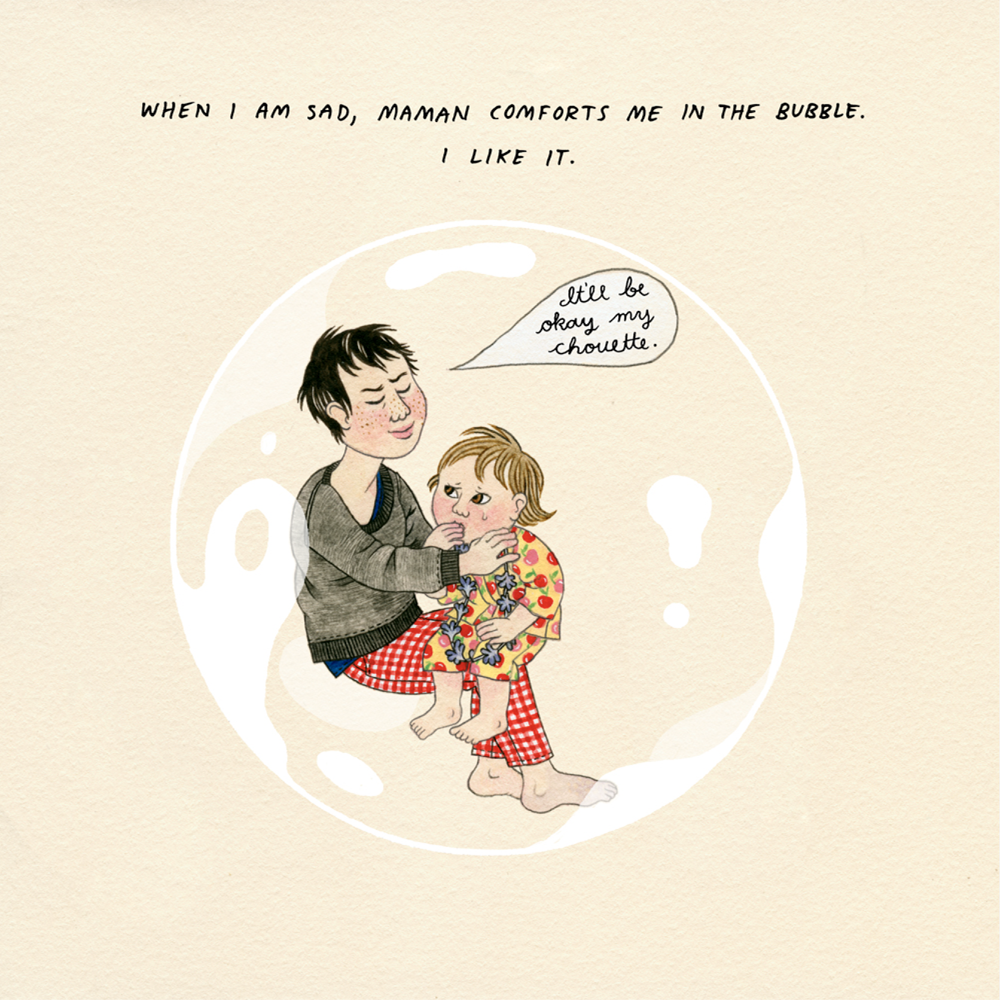 A Bubble by Geneviève Castrée