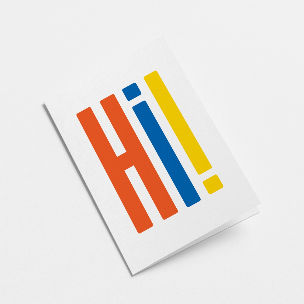 Hi Card by Graphic Factory Little Otsu