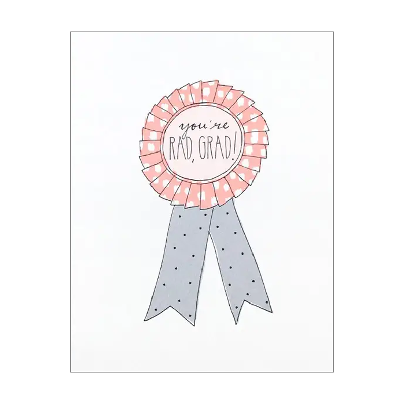 grads reference card You're Rad Grad Card by Hartland Brooklyn – Little Otsu