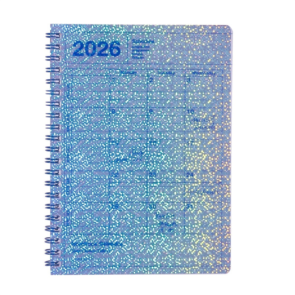 2026 Notebook Calendar S Lengthway Monthly Planner by Mark's