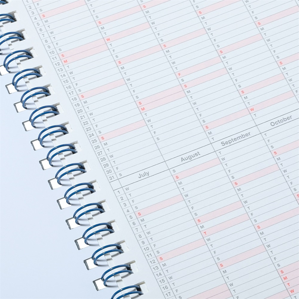 2026 Notebook Calendar S Lengthway Monthly Planner by Mark's