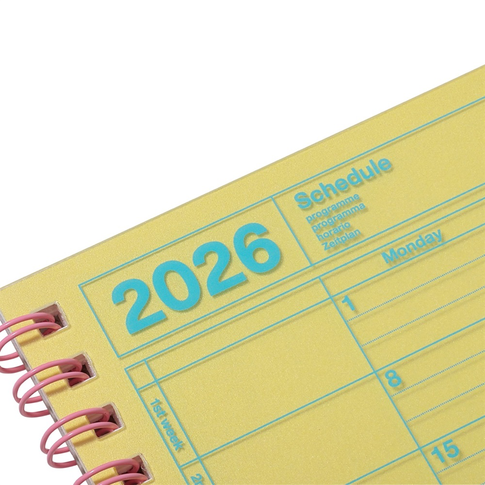 2026 Notebook Calendar XS Monthly Planner by Mark's