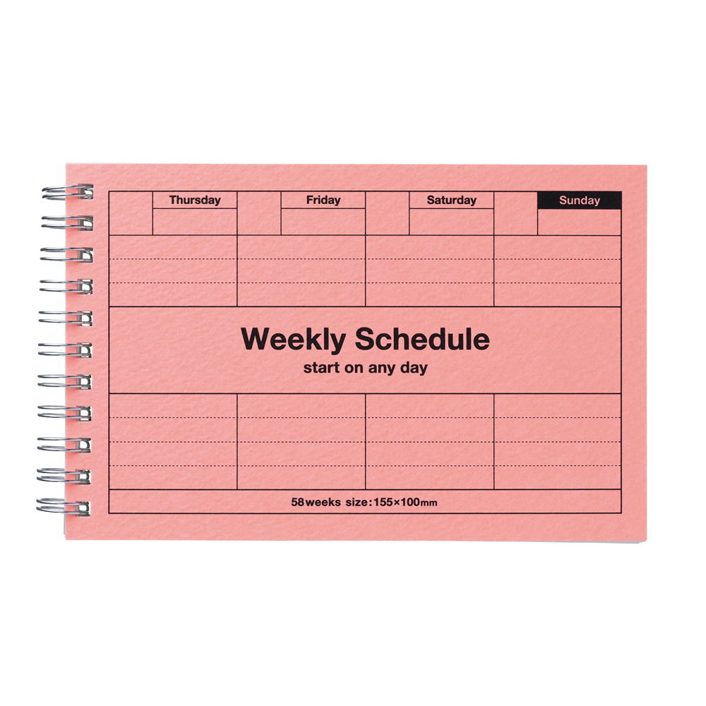 Dayfree Weekly Schedule Planner by Mark's