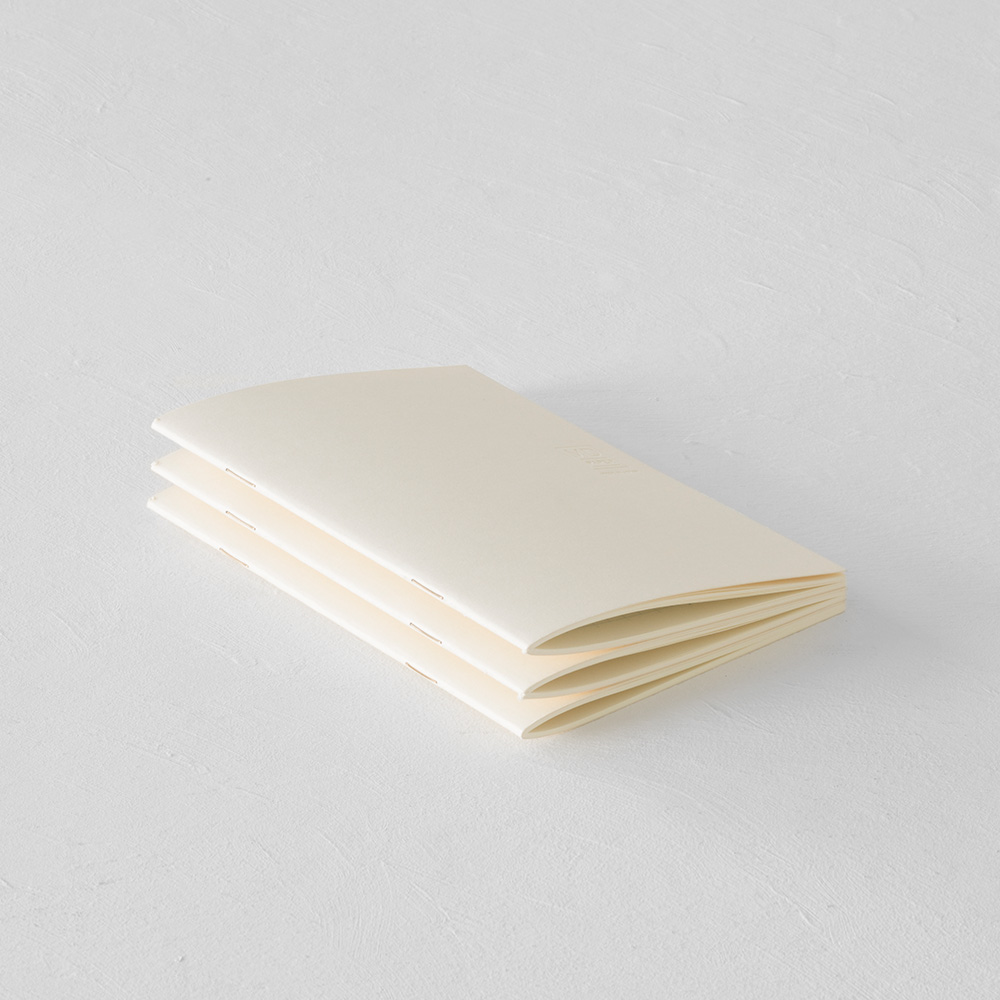 MD Notebook A6 Light Set of 3 by Midori