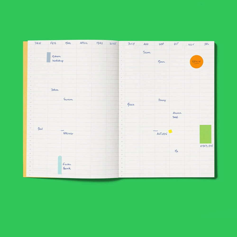 Undated Planner by Mishmash