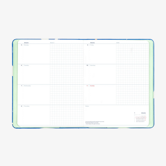 2026 Horizontal Planner Refill by Mossery