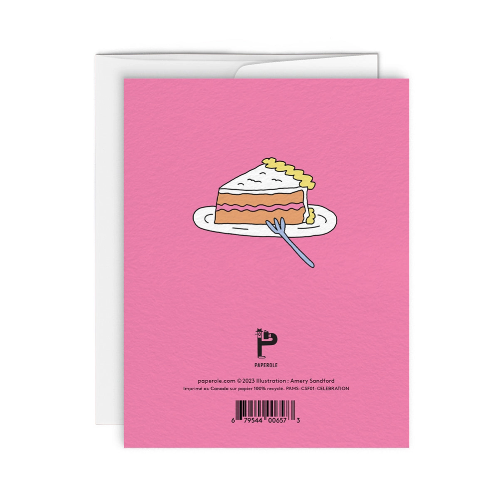 Celebration Card by Paperole