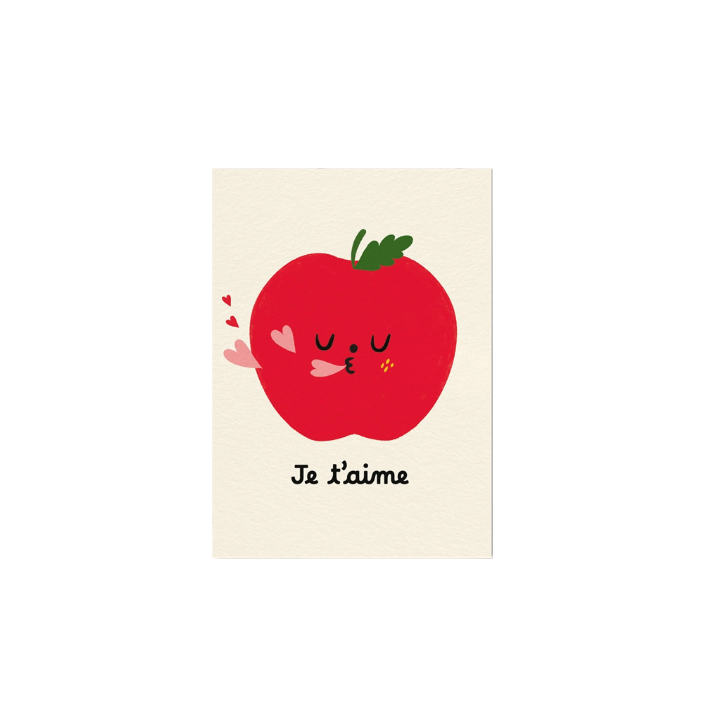 Pomme D'Amour Mini Card by Paperole