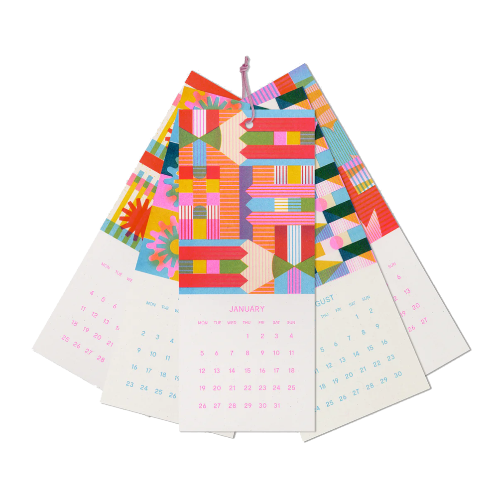 2026 Mini Hanging Calendar by Risotto – Little Otsu