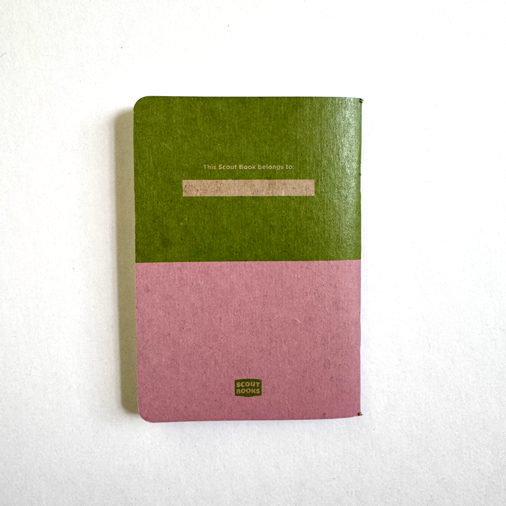 Color Block Notebook by Scout Books