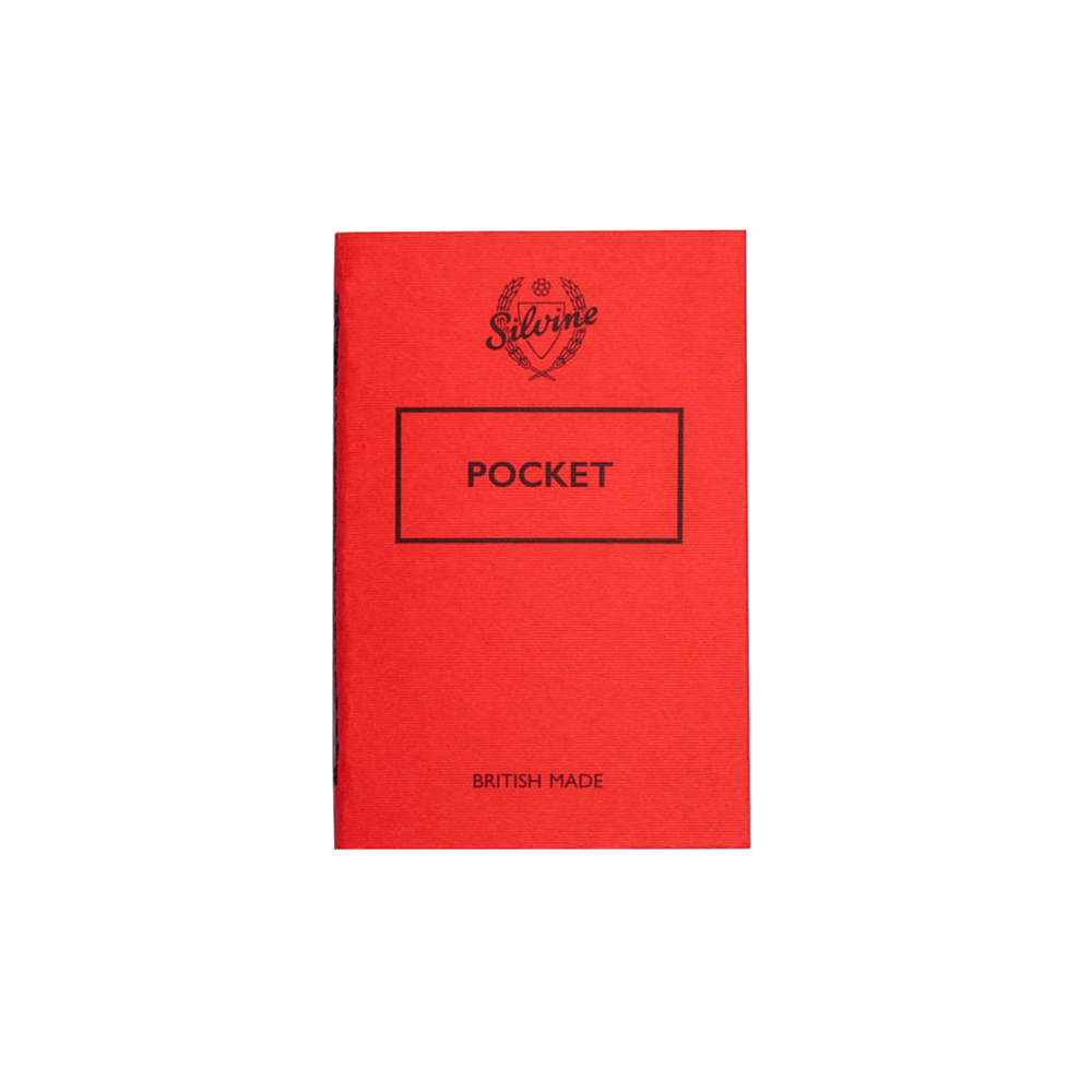 Set of 3 Pocket Notebooks by Silvine