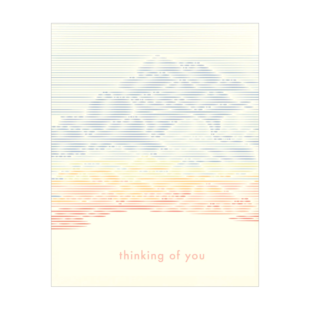 Sympathy Clouds Card by Snow & Graham