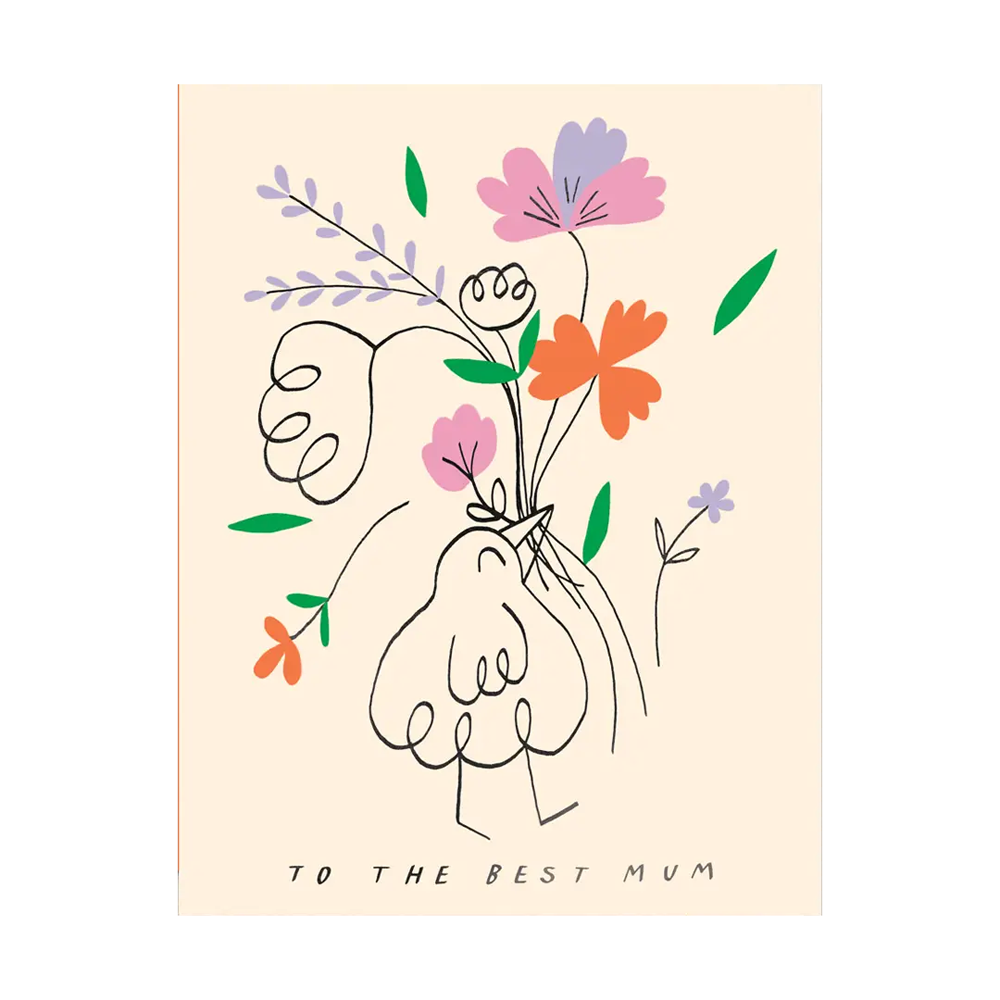 Odile Ferraille To the Best Mum Card by Wrap