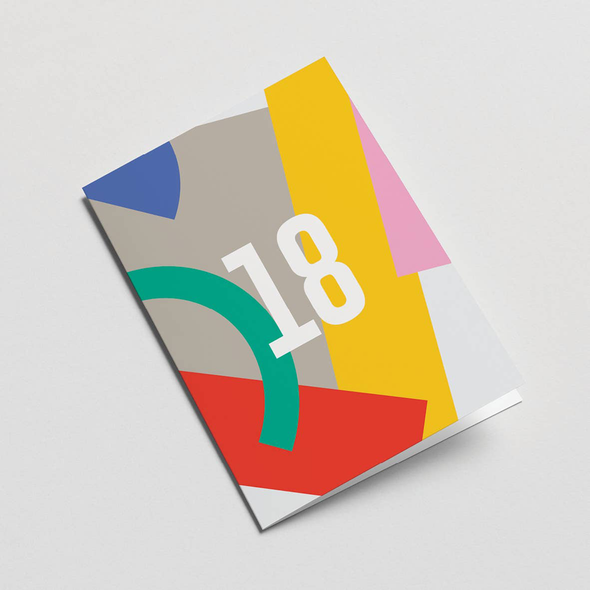 18 Card by Graphic Factory