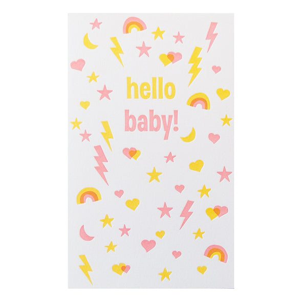 Busy Baby Card by Anemone Letterpress