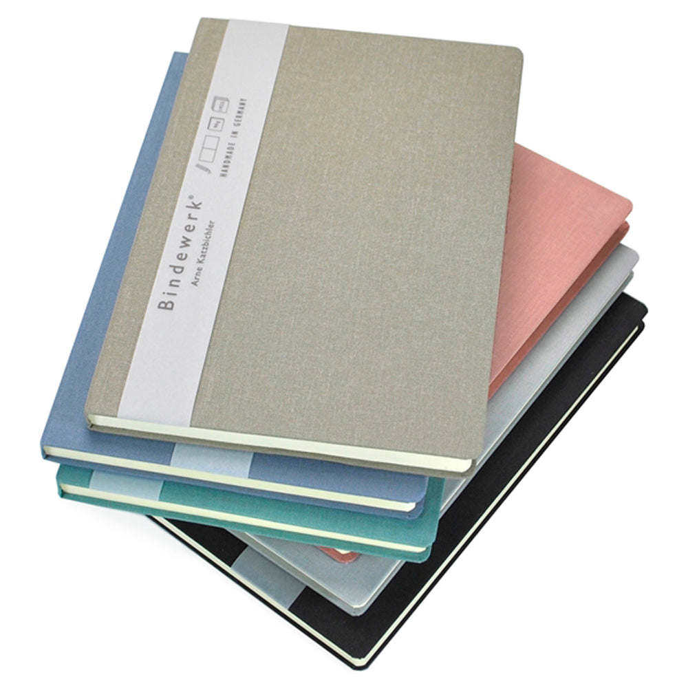 Linen Flex Book A5 Dot Grid by Bindewerk
