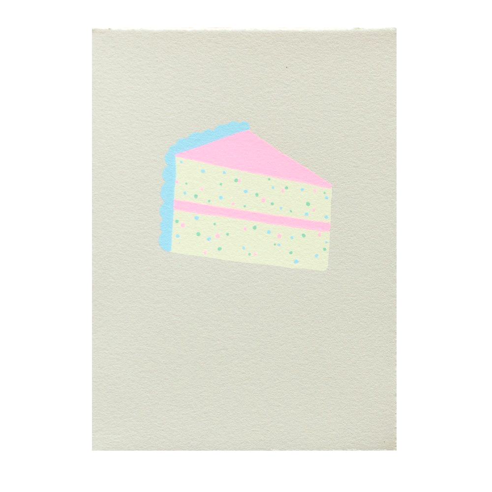 Confetti Cake Card by Gold Teeth Brooklyn