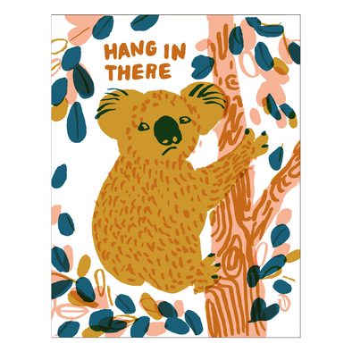 Hang in There Koala Card by Egg Press