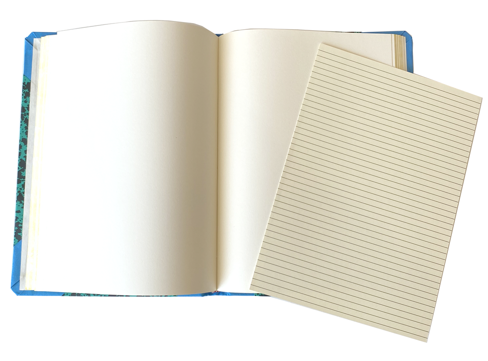 Custom Large Green Notebook by Emilio Braga