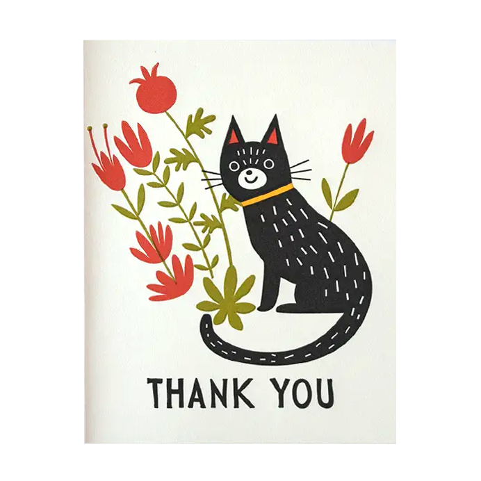 thank-you-flower-cat-card-by-fugu-fugu-little-otsu for Free Printable Cat Thank You Cards Thank You Flower Cat Card by Fugu Fugu – Little Otsu for Free Printable Cat Thank You Cards