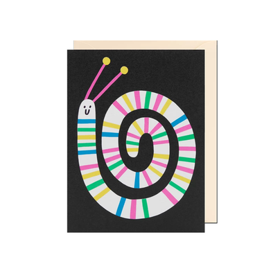Susie Hammer Snail Card by Lagom