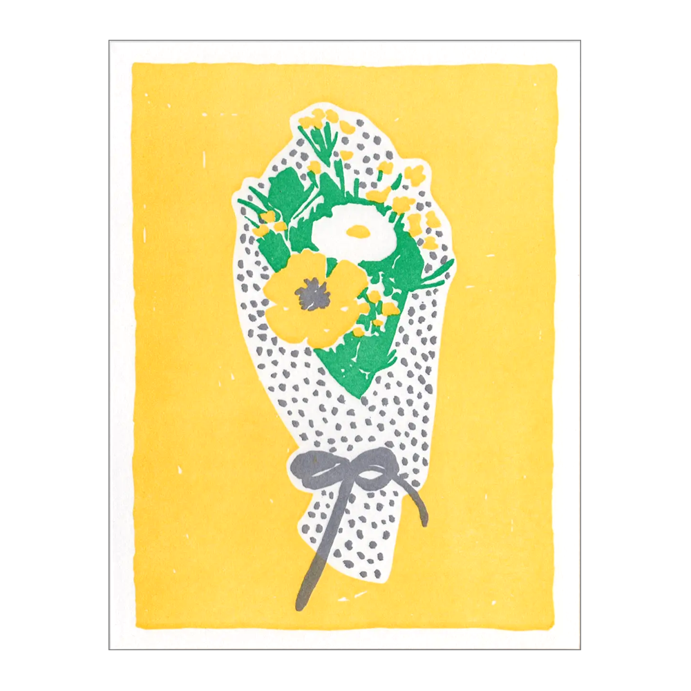 Wedding Bouquet Card by Hammerpress