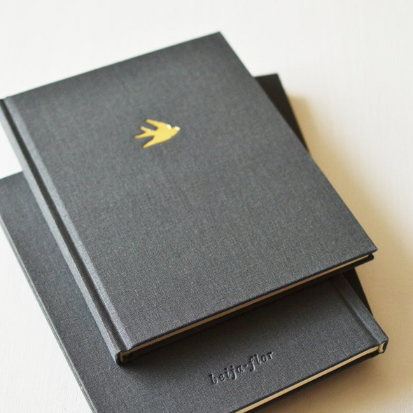 Hardcover Andorinha Notebook by Beija-flor
