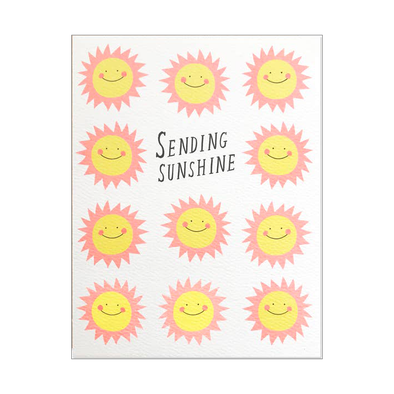 Sending Sunshine Card by Hartland Brooklyn