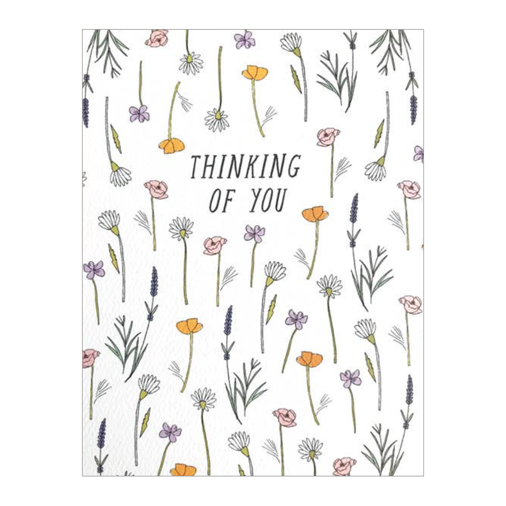 Thinking of You Wildflowers Card by Hartland