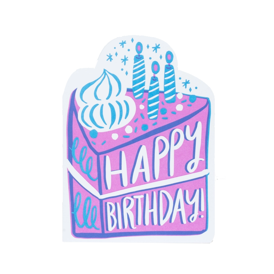 Birthday Cake Card by Hello Lucky