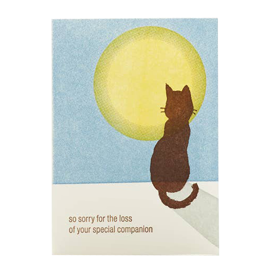 Cat Sympathy Card by Ilee – Little Otsu cat-sympathy-card-by-ilee-little-otsu