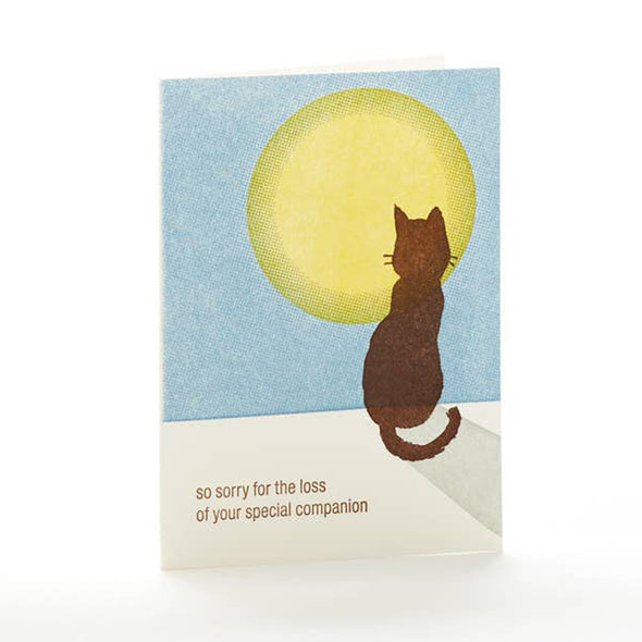 Cat Sympathy Card by Ilee