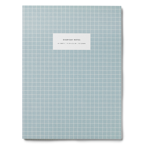 Large Check Notebook by Kartotek