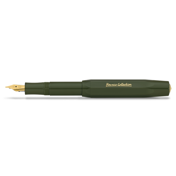 Sport Fountain Pen Dark Olive Edition by Kaweco