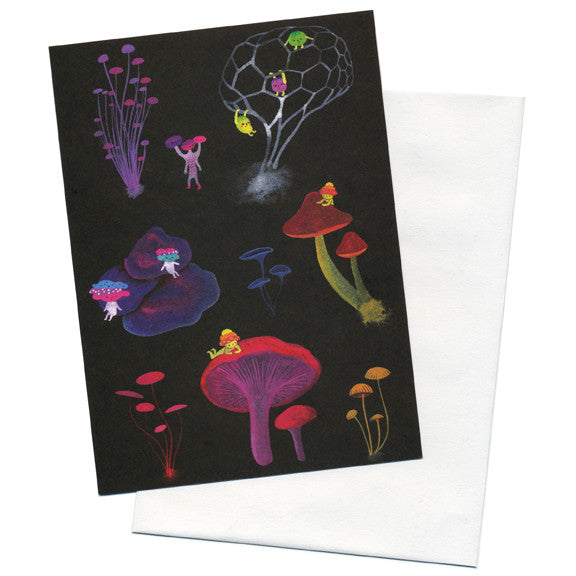 APAK Mushroom Folk Card by Little Otsu