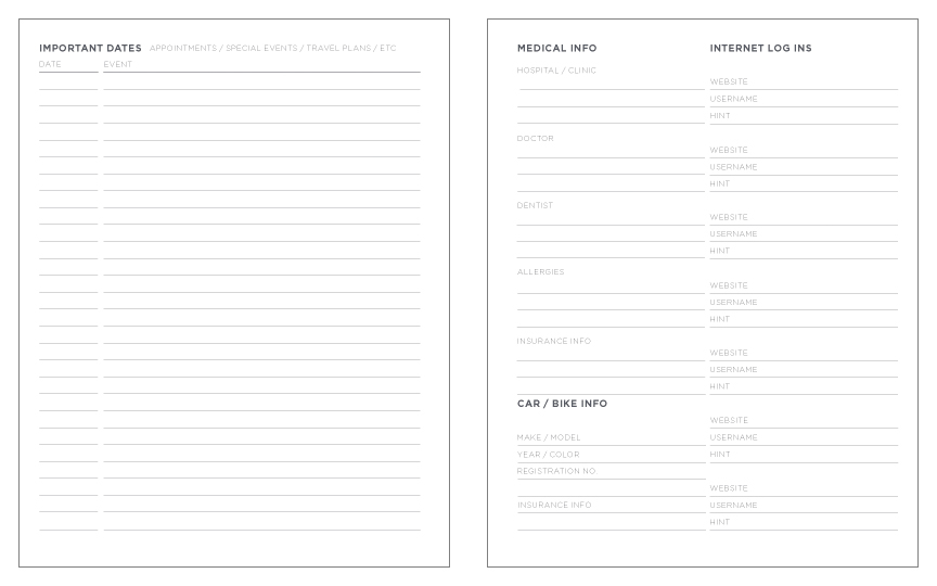 Little Otsu Annual Vol. 12 Elemental Weekly & Monthly Planner