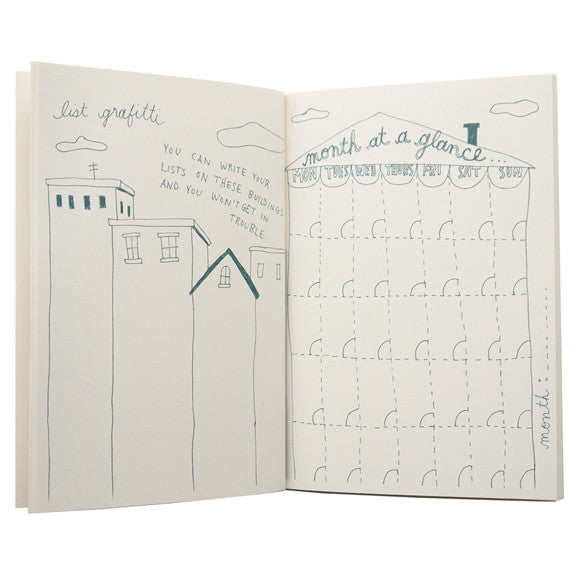The Non-Planner Datebook by Keri Smith