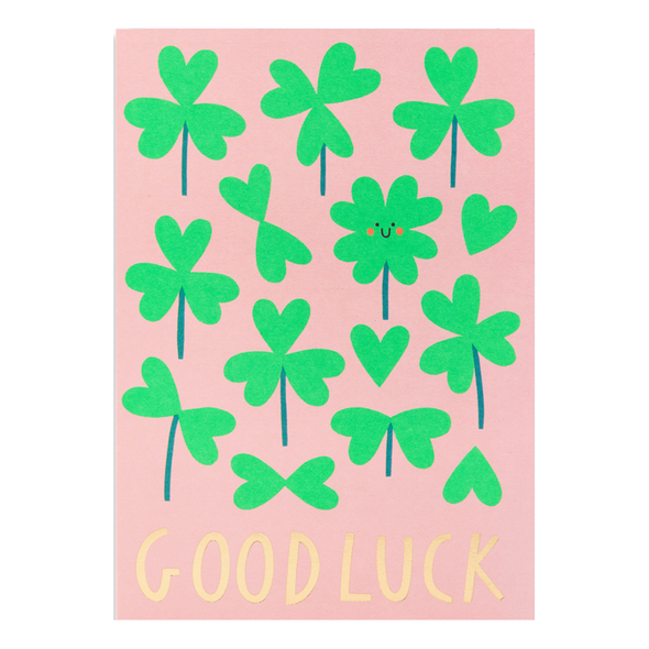 Susie Hammer Good Luck Card by Lagom