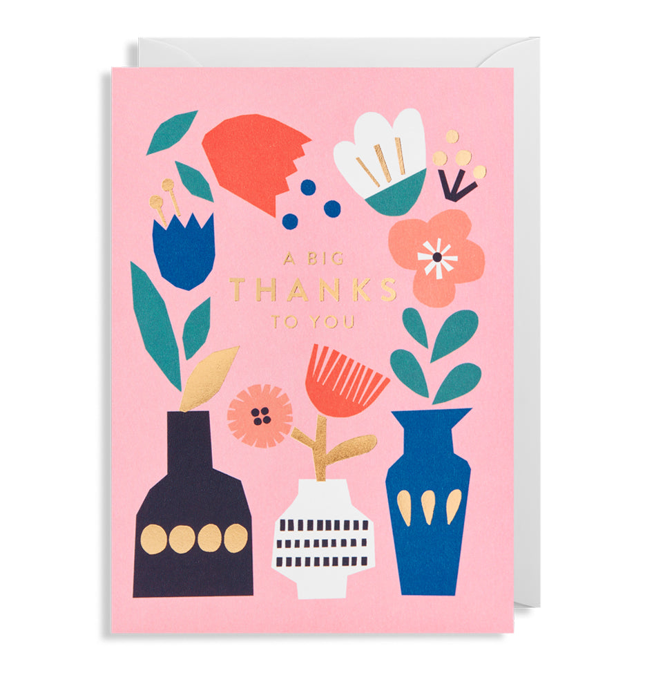 Ekaterina Trukhan A Big Thanks Card by Lagom