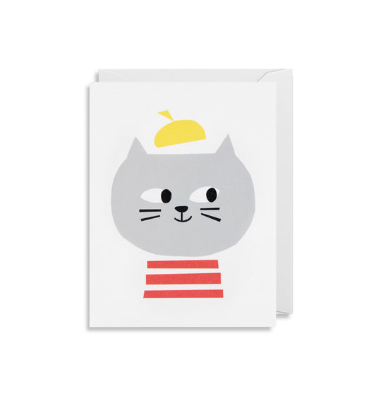 Ekaterina Trukhan Cat Card by Lagom