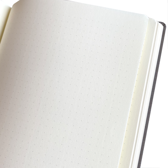 Linen Flex Book A5 Dot Grid by Bindewerk