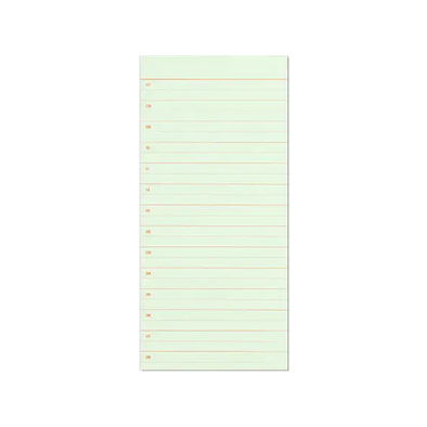Time-block Notepad Small by mishmash