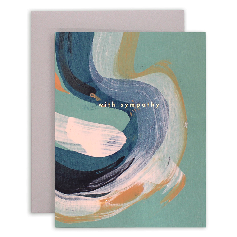 Sympathy Swirl Card by Moglea
